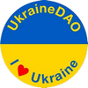 logo ukrainedao-flag-nft (LOVE)